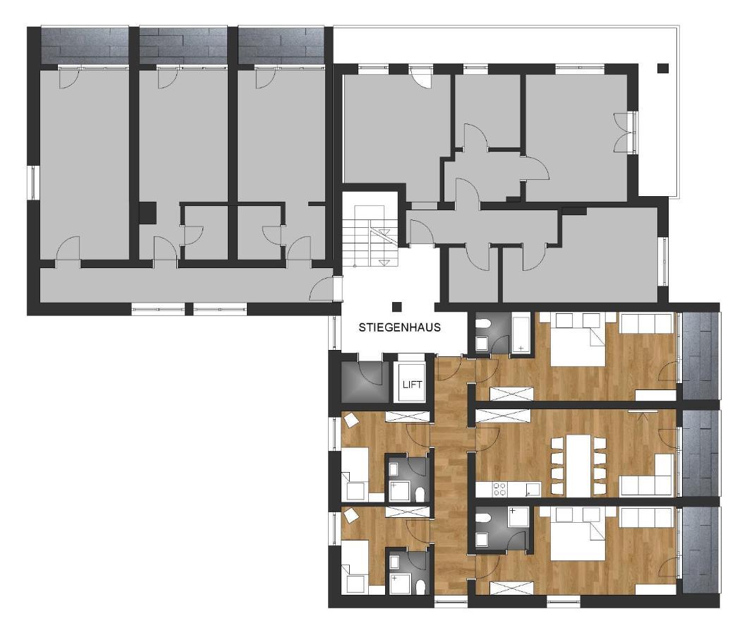 Appartements Dobler - S'Zischgn 알즈임피츠탈 외부 사진